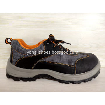 Swede Leather Safety Shoes WMN-309